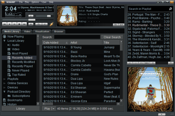 Winamp 5.9.2 - Free Download