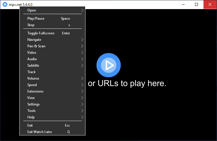 mpv.net 7.1.1.2 Beta - Free Download