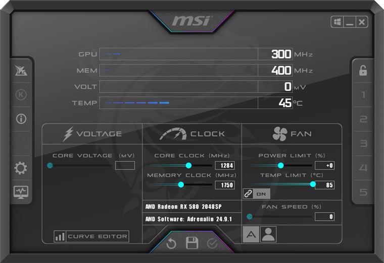 MSI Afterburner 4.6.5 - Free Download