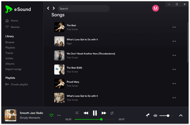 eSound Music 2.7.0 - Free Download