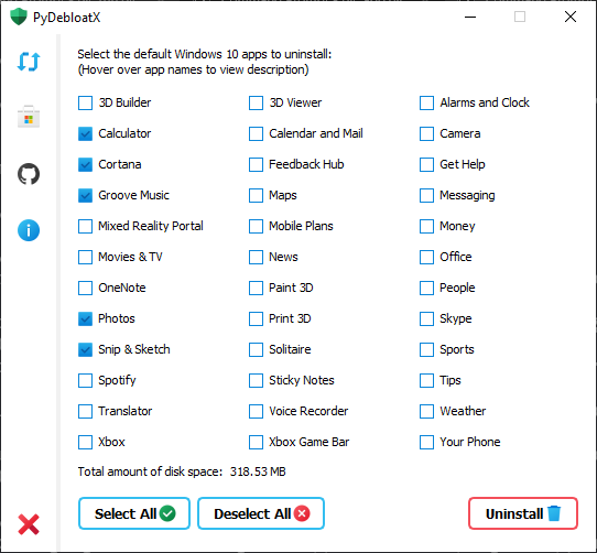 PyDebloatX 1.12.0 - Free Download